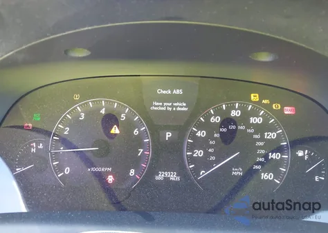 2007 Lexus Ls 460 z USA, uszkodzony, nr VIN JTHBL46F675029114